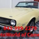 1968 Chevrolet Camaro 1 Owner Convertible 327 Survivor