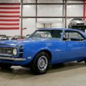 1968 Chevrolet Camaro  31878 Miles Laguna Seca Blue Coupe V8 4-Speed Manual