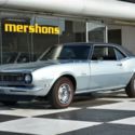 1968 Chevrolet Camaro, 327, 4 Speed, Rare Island Teal Color Code, Clean!