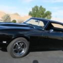 1968 CHEVROLET CAMARO 350 V8 CALIFORNIA CAR! CLEAN! JET BLACK , DISC!