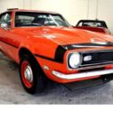 1968 Chevrolet Camaro 396 Big Block V8 5,063 Miles Orange Coupe V8 5.7L Automati