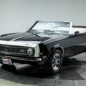 1968 Chevrolet Camaro Convertible 350 V8 5.7L Automatic 3-Speed Coupe Tuxedo Bla