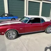 1968 Chevrolet Camaro Convertible Red
