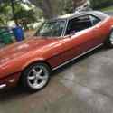 1968 Chevrolet Camaro Orange RWD Automatic