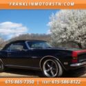 1968 Chevrolet Camaro Rally Sport NEW LS1 MOTOR 1,249 Miles Black Convertible LS