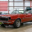 1968 Chevrolet Camaro RS 65856 Miles Red Convertible 396ci V8 4-Speed Manual