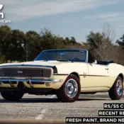 1968 Chevrolet Camaro RS/SS 396 Convertible 1111 Miles Butternut Yellow Converti