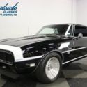 1968 Chevrolet Camaro RS/SS 396 Tribute 87800 Miles Black Coupe 396 V8 3 Speed A