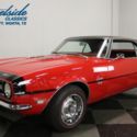 1968 Chevrolet Camaro SS 396 82522 Miles Matador Red Hardtop 396 V8 4 Speed Manu