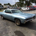 1968 Chevrolet Caprice, hidden headlights, 327, Turbo 400