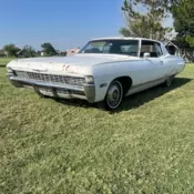 1968 Chevrolet Caprice White loaded caprice