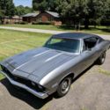 1968 chevrolet chevelle 396 SS buckets console gauges black silver
