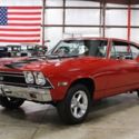 1968 Chevrolet Chevelle  93853 Miles Matador Red Coupe 396 V8 M21 4Speed Manual