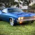 1968 CHEVROLET CHEVELLE, BLUE with 2,122 Miles available now!