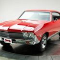 1968 Chevrolet Chevelle  L79 327/350 Manual 4-Speed Coupe Matador Red