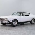 1968 Chevrolet Chevelle Malibu 2170 Miles White Hardtop 454ci 350 Turbo Auto