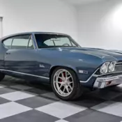 1968 Chevrolet Chevelle Malibu  387 Miles BLUE Coupe Chevrolet Performance 6.2L