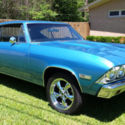 1968 Chevrolet Chevelle Malibu Concours 2dr hard top, classic car, collector car