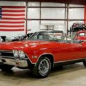 1968 Chevrolet Chevelle SS 396 Convertible 96571 Miles Matador Red Convertible 3