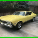 1968 Chevrolet Chevelle SS 396 New Crate 502 V8 Factory 400 Automatic 58,535 Mi