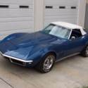1968 Chevrolet Corvette  1 Blue Convertible 327 4-Speed Manual/Console