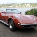 1968 Chevrolet Corvette 327/350 4 Speed Convertible, Bronze