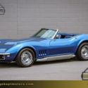 1968 Chevrolet Corvette 427 Convertible Blue Convertible 427 V8 83674 Miles