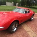 1968 chevrolet corvette base 7.0l Red L68