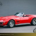 1968 Chevrolet Corvette Convertible Red Convertible 427ci V8 40636 Miles