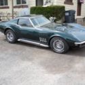 1968 Chevrolet Corvette T-tops 327/350 HP matching numbers 4 speed