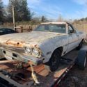 1968 Chevrolet El Camino  307 v8.    Primary damage is rust