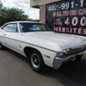 1968 Chevrolet Impala Coupe Fastback 327ci V8 3-Speed Manual Aftermarket AC