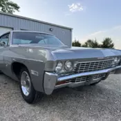 1968 Chevrolet Impala Coupe Grey Fastback Matching #