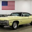 1968 Chevrolet Impala SS  61325 Miles Yellow  396ci V8 Automatic