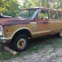 1968 Chevrolet Suburban Brown 4WD Manual 4x4