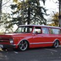 1968 chevrolet suburban custom restored  fuel injected LS swapped 5.3 air ride