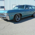 1968 CHEVROLTE IMPALA 6 PASSENGER WAGON, NUMBERS MATCH, A/C MILD CUSTOM SHARP!!!