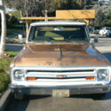 1968 Chevy C 20 Gold/White, 396, automatic trans, A/C, fr disks, service body
