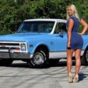1968 CHEVY C10 SHORT BED CST BUDDY SEAT SPID 307 AUTO PS PB 100 PICS PLUS VIDEO!