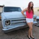 1968 Chevy C10 shortbed 2wd dry Arizona truck v8 auto AC PDB PS coil rear susp