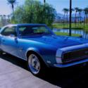 1968 Chevy Camaro Original RS/SS 396 Big Block Muncie 4 Speed Lemans Blue