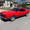 1968 Chevy Camaro RS/SS 396 Automatic rotisserie restoration.