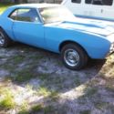 1968 CHEVY CAMARO RUNNING  DRIVING RESTORED BODY NEEDS FINISHING V8 AUTO
