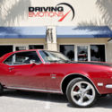1968 CHEVY CAMARO SS! 4-SPEED! 396 V8 375HP! BLACK STRIPES! HIDEAWAY HEADLIGHTS!