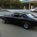1968 CHEVY CHEVELLE,BLACK ON BLACK WITH SS TRIM ADDED