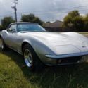 1968 Chevy Corvette 327 Silver Convertible Matching Number on Engine HP350