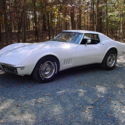 1968 Chevy Corvette.  Matching # 327/Auto. White/Black. A/C, P/S, P/W NO RESERVE