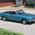1968 Chevy Malibu Convertible 307 Number Match Cold Factory AC 64,xxx Original