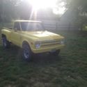 1968 Chevy step side 4x4 truck , Chevy short bed , custom truck , work truck