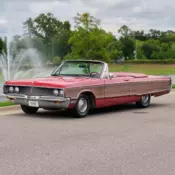 1968 Chrysler Newport Convertible Red
